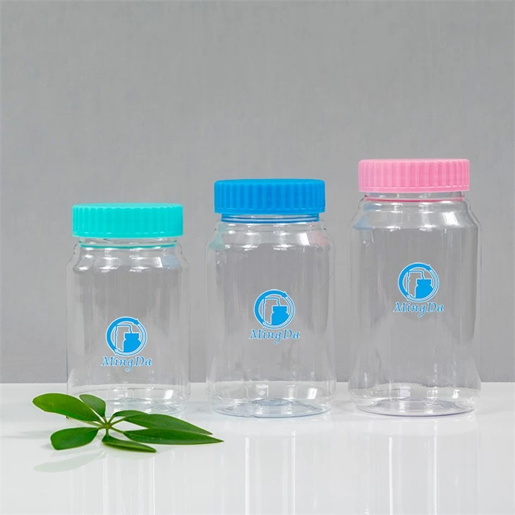 Confectionery Bottle in Transparent Material Confectionery Bottle in Transparent Material